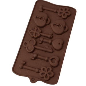 قالب شکلات کلیدو قفل